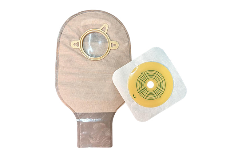 BOLSA DE COLOSTOMIA COM FLANGE