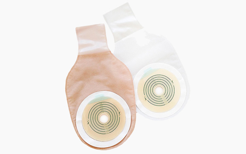 BOLSA DE COLOSTOMIA COM PLACA INTEGRADA